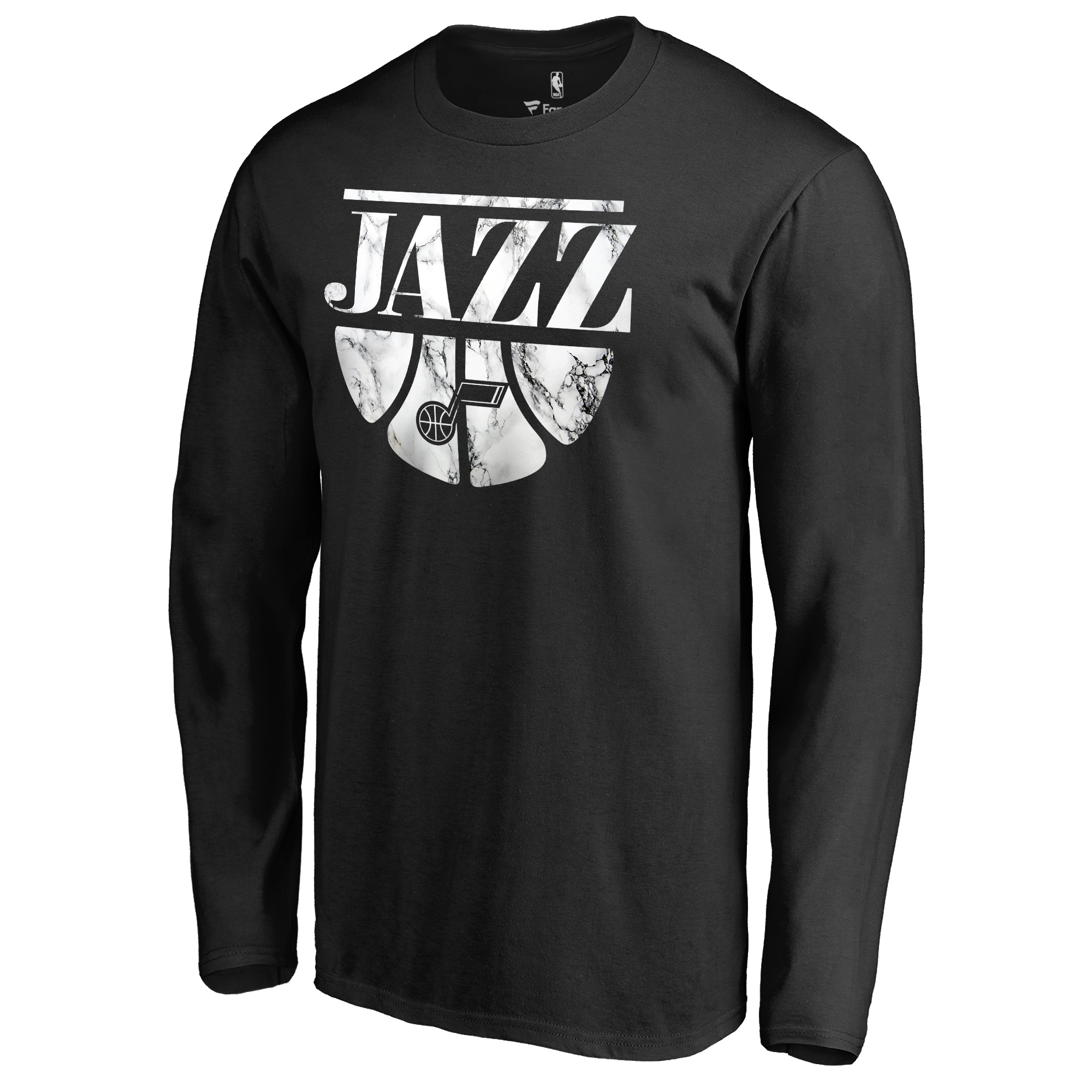 Men's Black Utah Jazz Buckets Long Sleeve T-Shirt